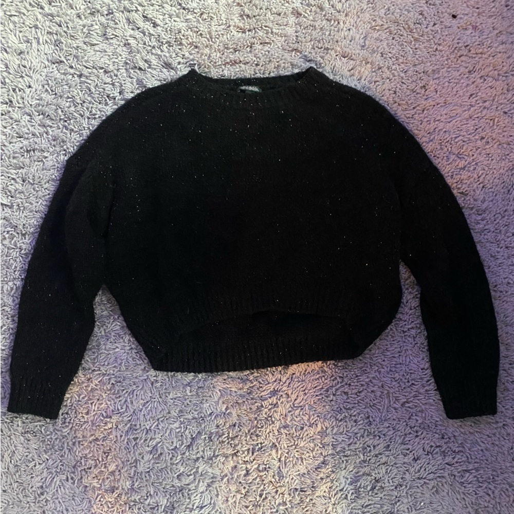 Gliterry cropped sweater